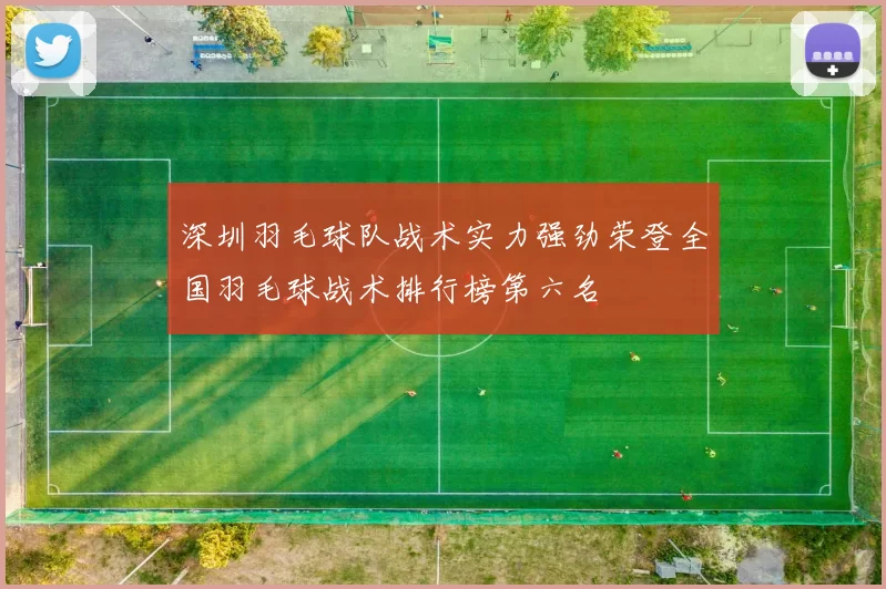 深圳羽毛球队战术实力强劲荣登全国羽毛球战术排行榜第六名