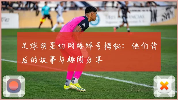 足球明星的网络绰号揭秘：他们背后的故事与趣闻分享